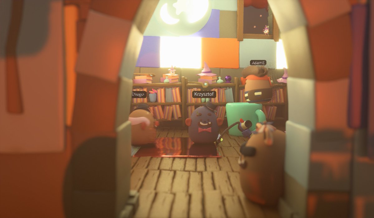 Dusting off the shelves, floating around the library, repainting the walls... our team is hard at work preparing the place for our first batch of early players! Have you signed up yet? 💕 medium.com/embarkstudios/…