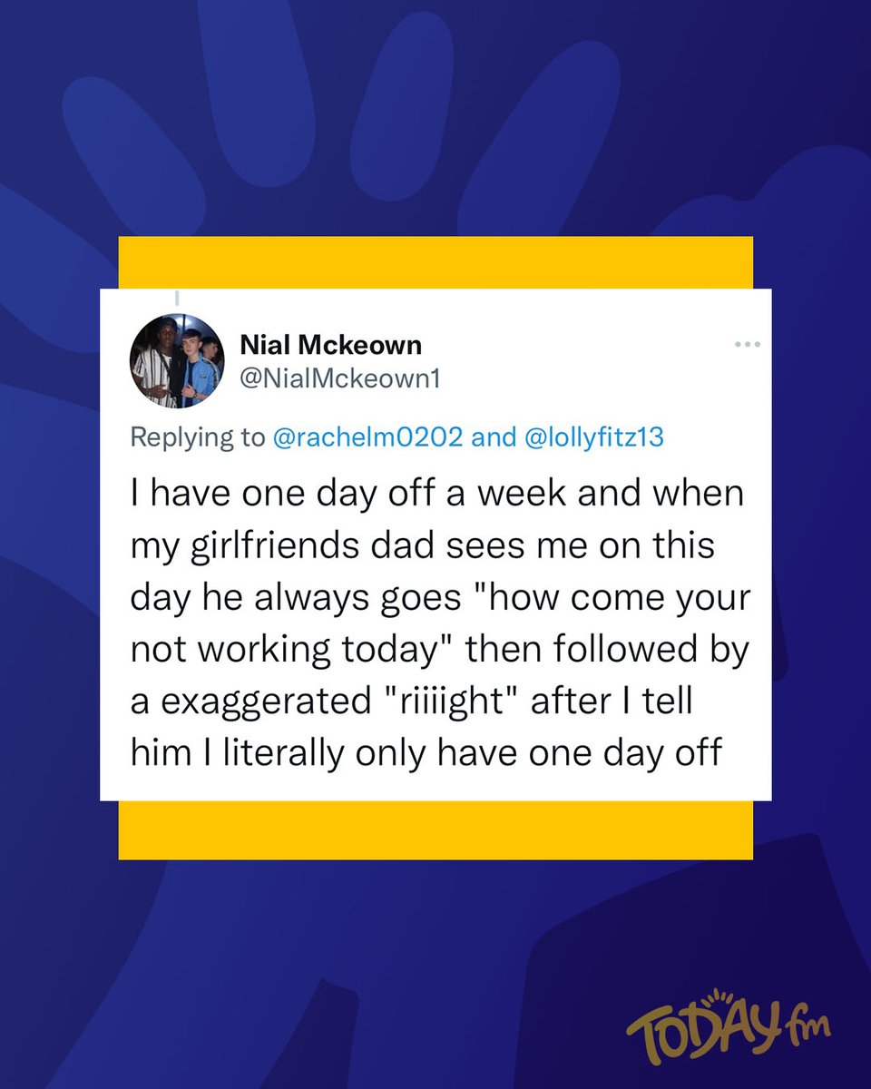 TodayFM's tweet photo. Why is this such an Irish thing to say? 😭😂

📲 @lollyfitz13 https://t.co/ywhs7GkYuy