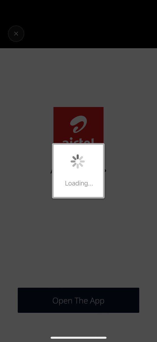 Rajkh's tweet photo. @airtelindia 
Hi looks like there is bugs got introduced with the latest version of the airtel thanks app, version 4.7.93. 
On iphone when I am launching the airtel app, its first showing the Airtel thanks app and then a spinner appears and page get redirected app store. https://t.co/4yrwe36L6I