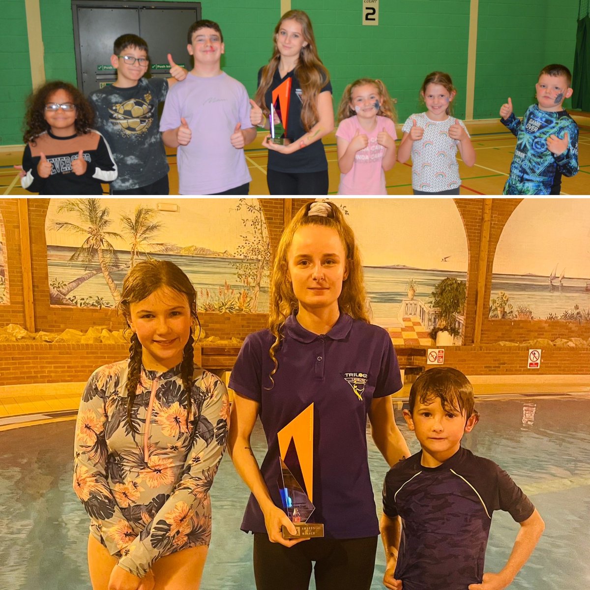 TrilogyActive's tweet photo. As winners of the Generation Active Award at the @_ukactive awards this year, our Junior Active membership was recognised as best in industry. We've loved taking our national award on tour & sharing our success with our Junior Active members! #junioractive #trilogy #northampton https://t.co/WpWCh57GwZ