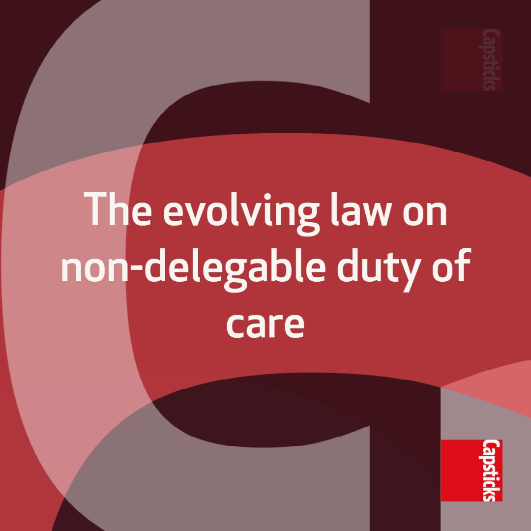 CapsticksIns's tweet photo. Our latest insight looks at the learning from the recent Privy Council decision in the case of Gulf View Medical Centre Limited v Tesheria [2022] UKPC 38 and its implications on joint defence strategies between defendants: https://t.co/UgNlQoH66b https://t.co/znfFVcrwBz