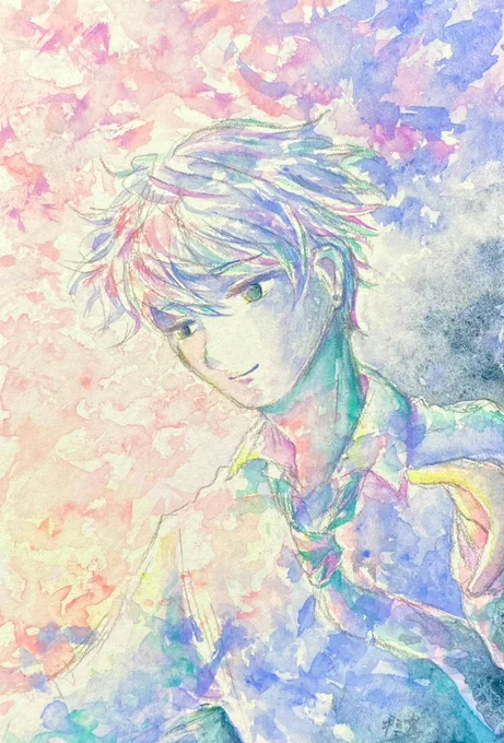 #ツイッターTL復活祭見えてない人いたら見えてたらいいなとここ最近の絵をあげておきます。見えてなくても相変わらず自分の世界を描き続けてますー。 