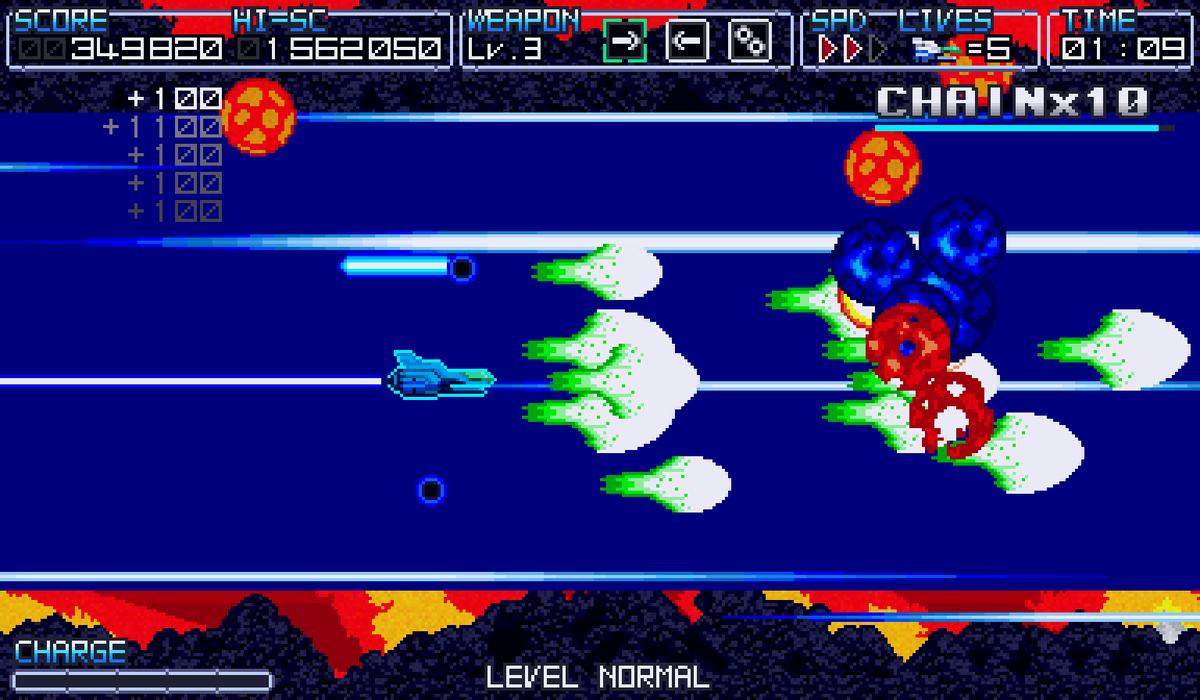 Terarin55's tweet image. Terra Flame is a horizontal shmup inspired by the 90's. Demo version is available now. The product version will be released this winter. If you like it, please add it to your wishlist.

store.steampowered.com/app/1921840/Te…

#Steam #Shmups #TerraFlame