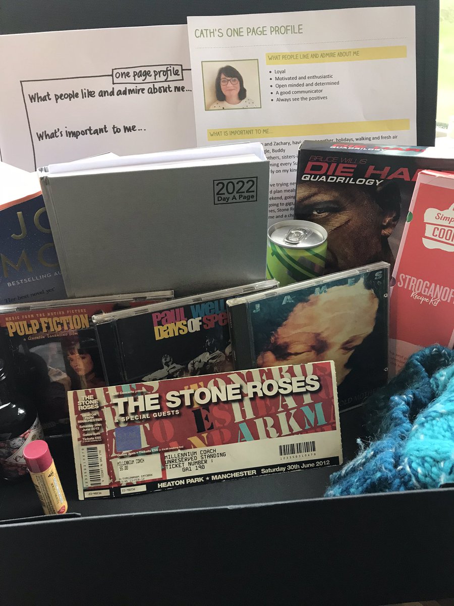 One page profile workshop, sharing what matters to me and how I want to be supported

#Wellbeing