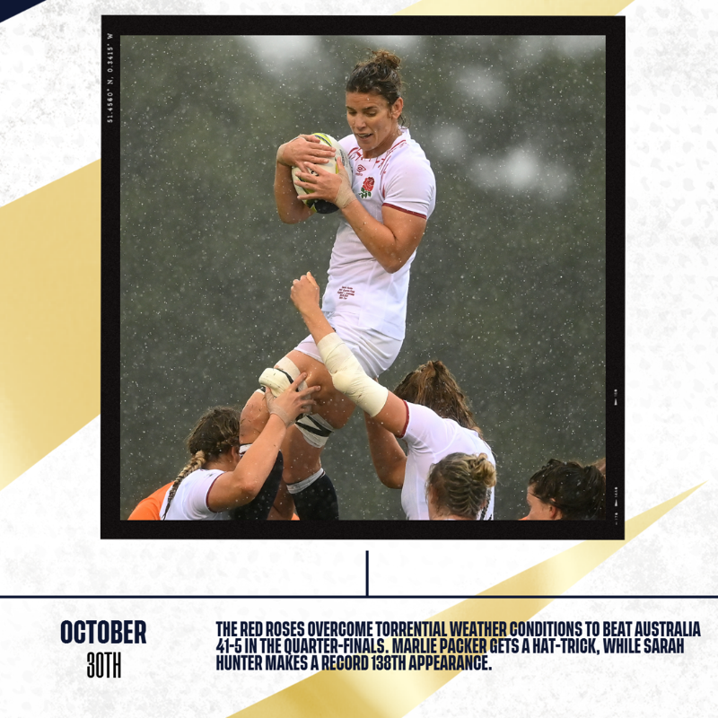 EnglandRugby's tweet photo. 𝐋𝐨𝐨𝐤𝐢𝐧𝐠 𝐛𝐚𝐜𝐤 𝐚𝐭 𝐨𝐮𝐫 𝐫𝐨𝐮𝐭𝐞 𝐭𝐨 𝐭𝐡𝐞 𝐟𝐢𝐧𝐚𝐥 🔖

#TeamDream | #RedRoses
