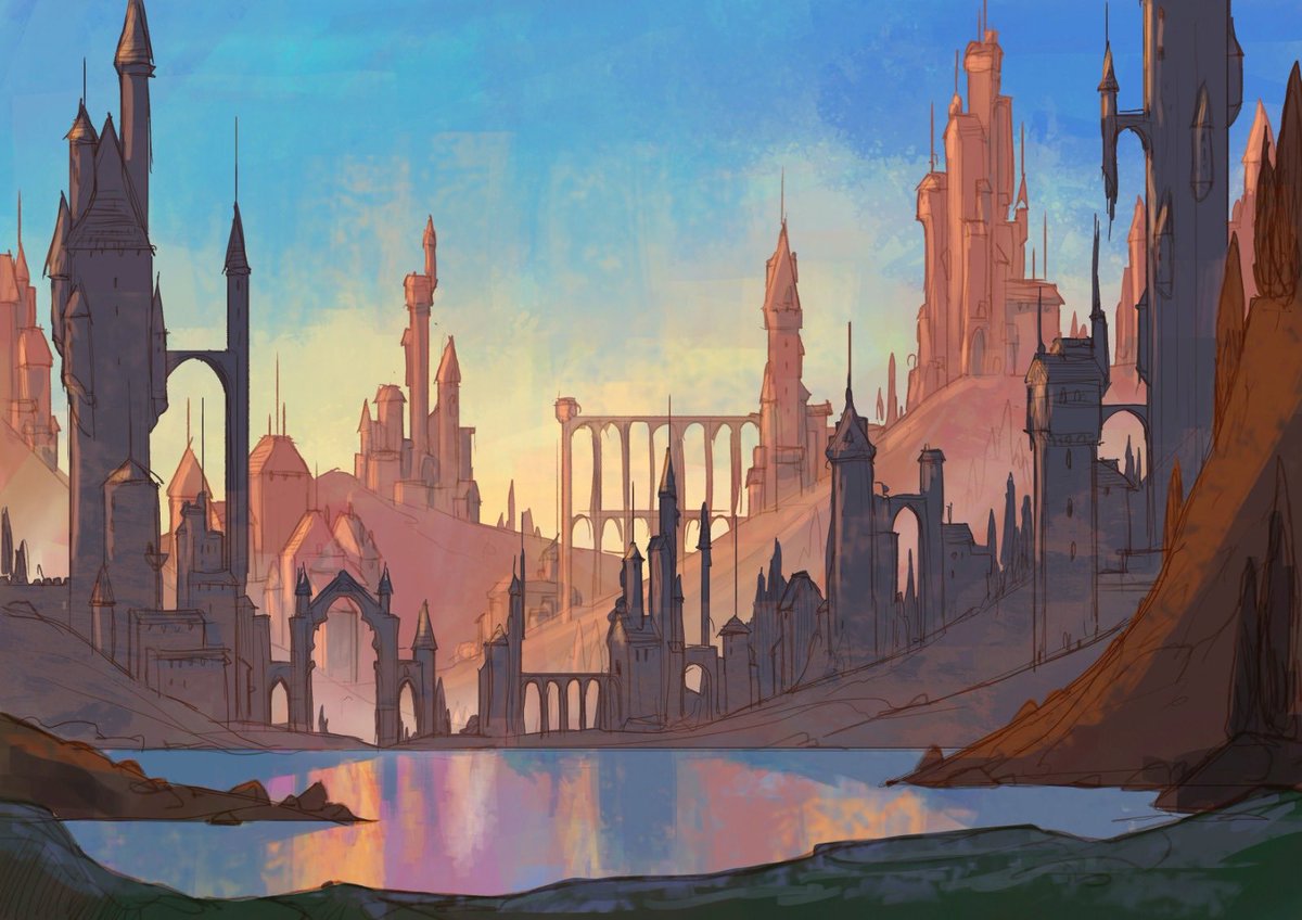 Andreapucci69's tweet photo. Castle - an animation project by ⁦@GiacomoPucci13⁩ #animation #art #cartoon #visualdevelopment #castle #environment https://t.co/3RM2l50CZS