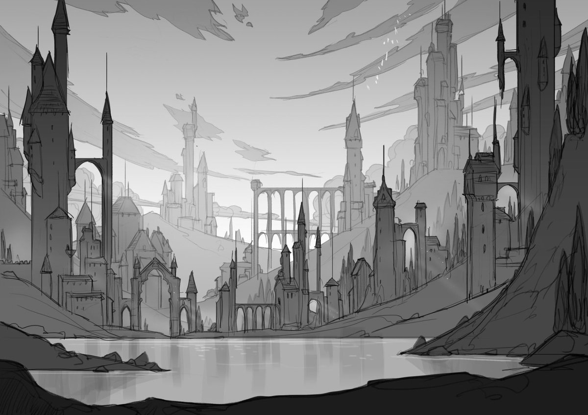 Andreapucci69's tweet photo. Castle - an animation project by ⁦@GiacomoPucci13⁩ #animation #art #cartoon #visualdevelopment #castle #environment https://t.co/3RM2l50CZS
