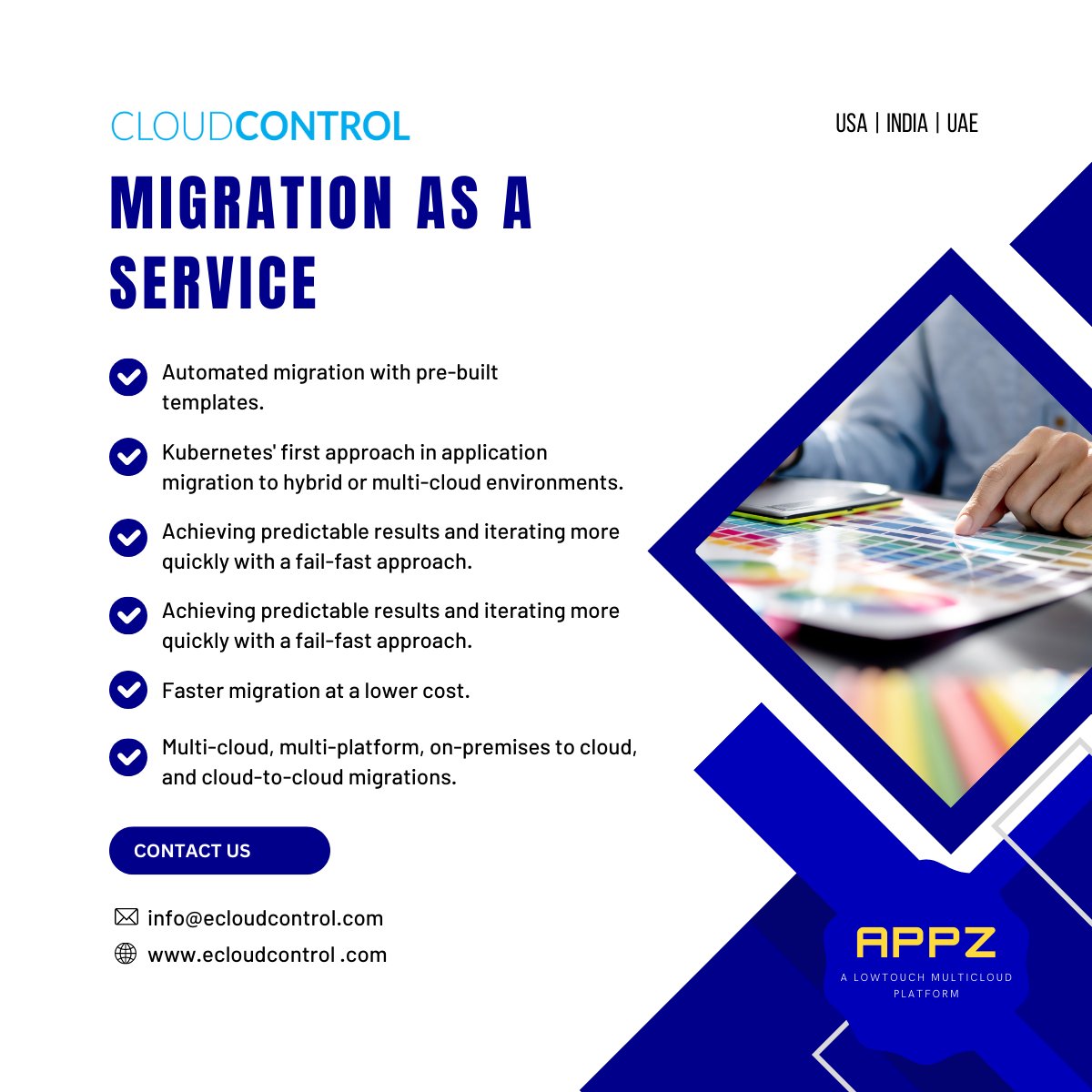 LowtouchCloud's tweet photo. Get #Cloud Migration services to aid your #business with scalability, security, and accessibility, saving you time and enhancing business productivity
For more information:
info@ecloudcontrol.com
https://t.co/Tj9DhDLARW
#cloudmigration #cloudmigrationservices https://t.co/IPRqJ68Y2w