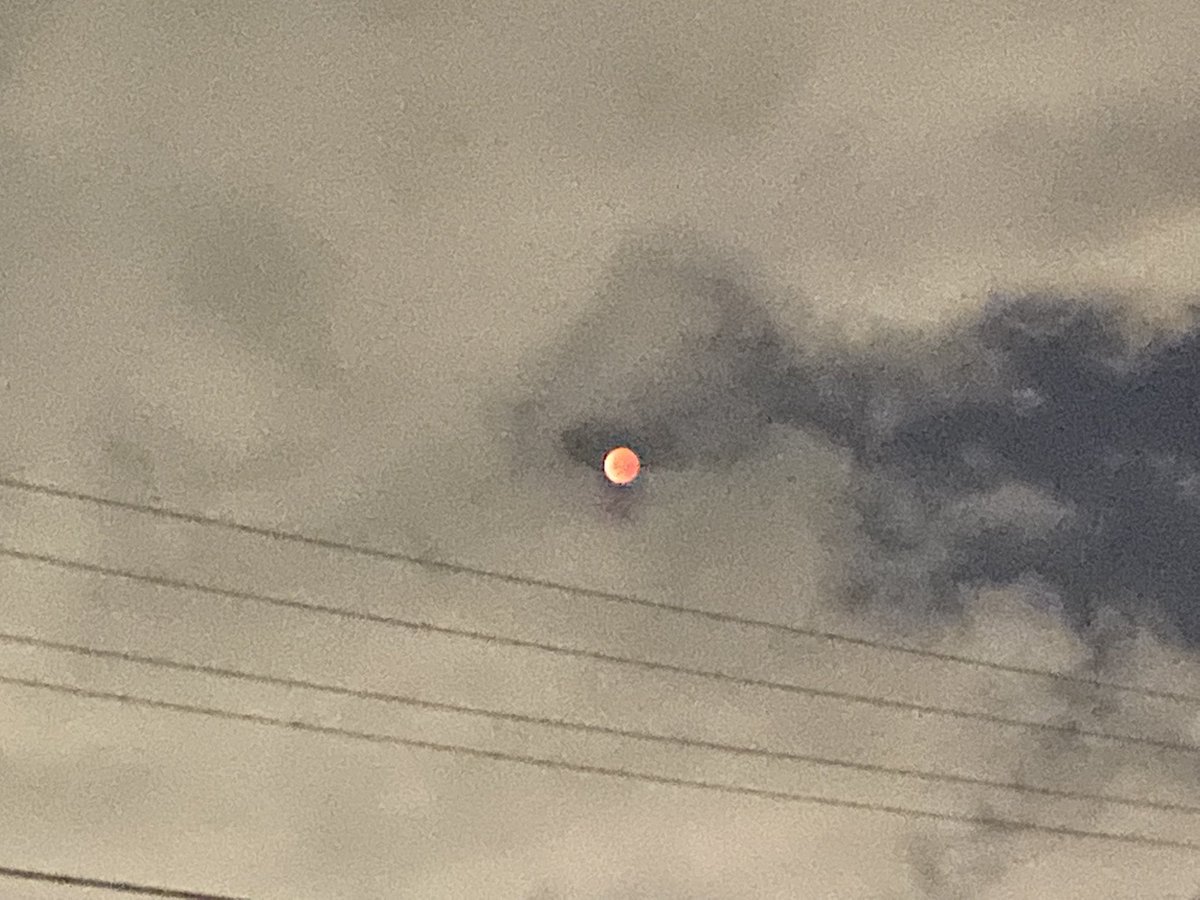 Feeling smug for catching the blood moon in the eight seconds it wasn't behind a giant sheet of cloud