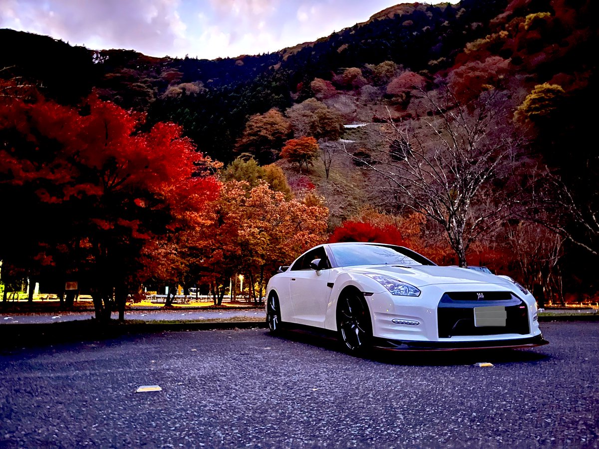 IS__1123's tweet photo. 秋🍁とGT-R
#奥多摩 #35R https://t.co/Ox0Ldz2bF4