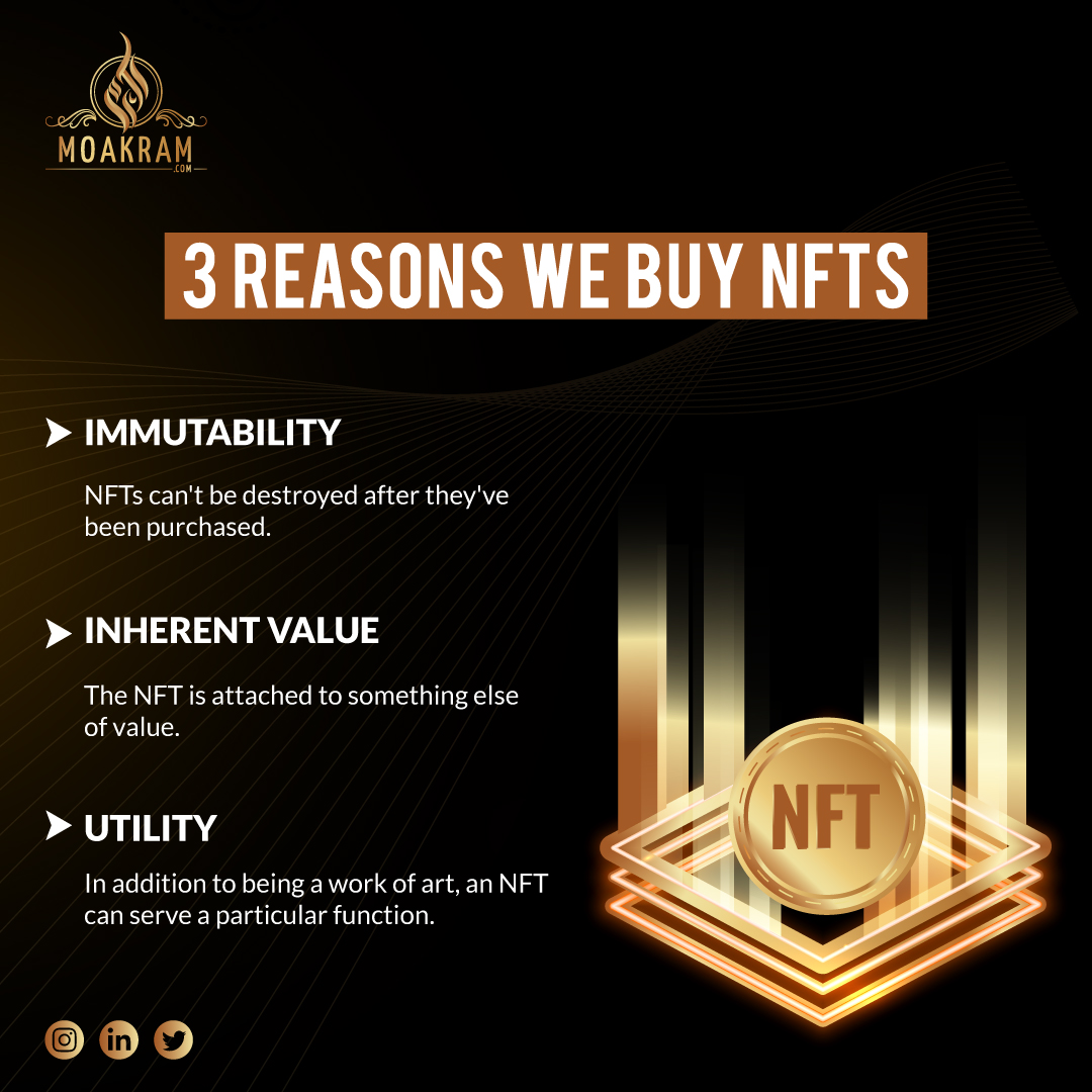iam_moakram's tweet photo. What is the reason you buy NFTs ? Share your thoughts below!
.
.
.
.
#iammoakram #nft #buynft #nftfacts #blockchainconsultant #cryptoadvisor #cryptocurrencyexpert #entrepreneur https://t.co/IFoJv8IcDG
