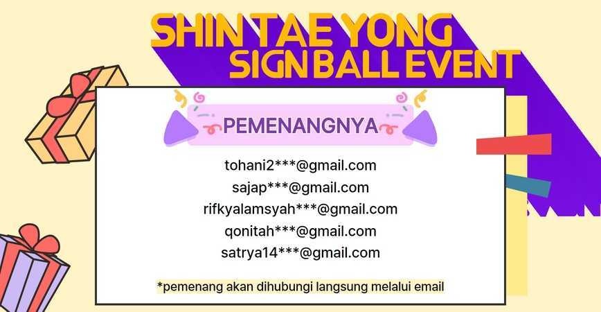 Hiii sobat HITOP, Gimana harinya? Pasti udah ada temen" yang ga sabar yah dengan hadiah GIVEAWAY dari coach SHIN TAE YONG? siapa yang menang hayooo? Silahkan hubungin mimin yahhh, congrats para pemenaaaang 🤩