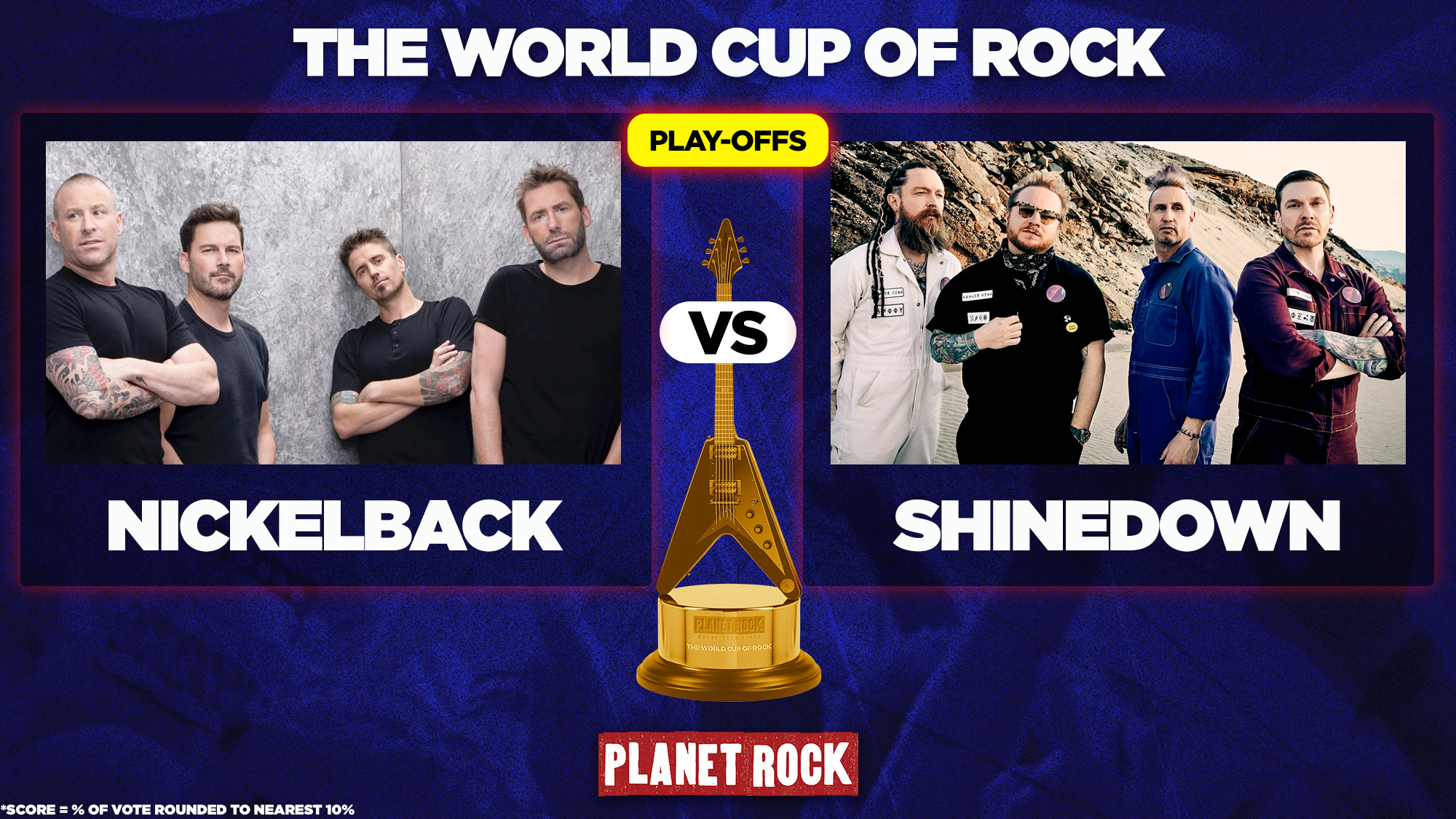 Rock on Twitter "Playoff C in The World Cup of Rock is