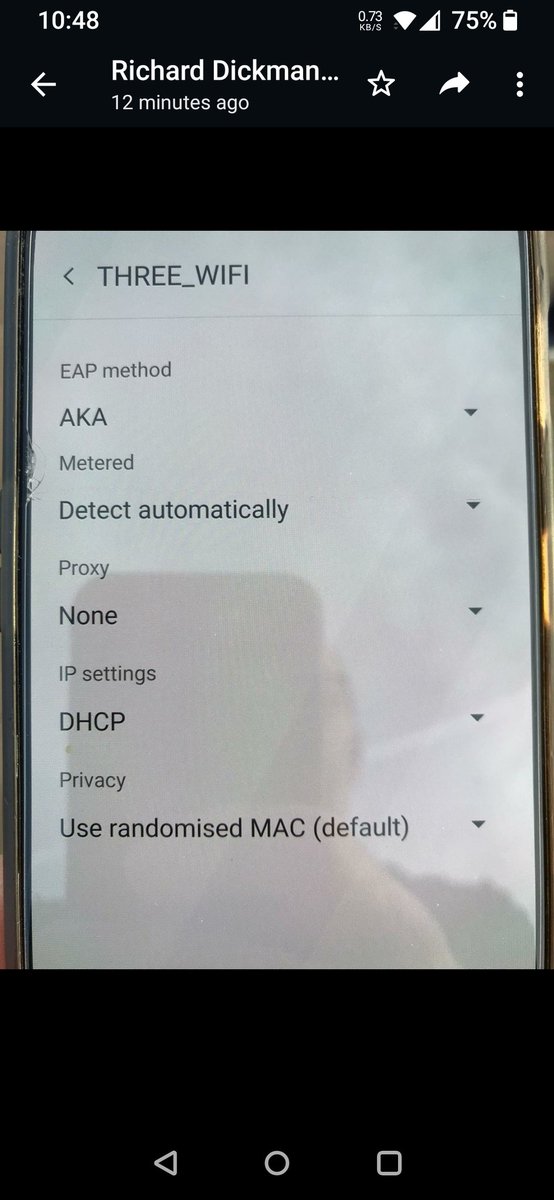 RichardDickma11's tweet photo. @ThreeUKSupport Are these the correct settings? If they are, they don't work! https://t.co/Zn1OV7iBFf