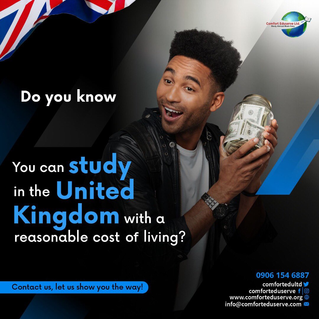 Comfortedultd's tweet photo. Don’t jump into conclusions. Contact us today at Comfort Eduserve Limited for the right guidance from our professionals. Think COMFORTEDUSERVE. WE DEY FOR YOU. #studyabroad #studyintheuk #educationalconsultant #studyliveworkabroad https://t.co/hq7rm7bQap