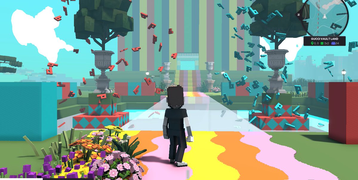 Aunkp5's tweet photo. @TheSandboxGame 🍓 #GucciVault in  #TheSandbox sandbox ! https://t.co/VMRsiGD08F