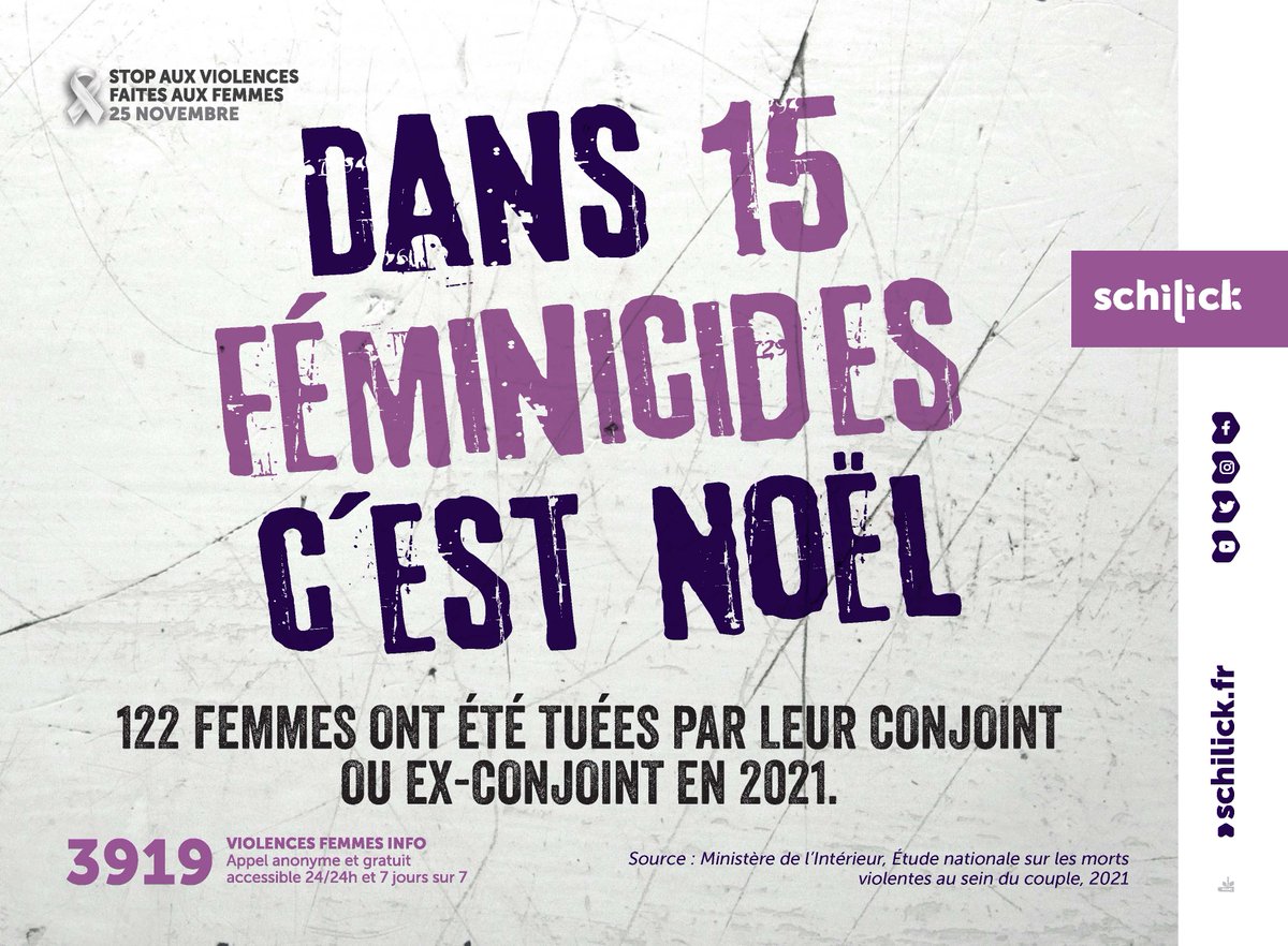 "Dans 15 féminicides c'est Noël"

La ville de Schiltigheim dévoile une campagne glaçante contre les violences faites aux femmes
