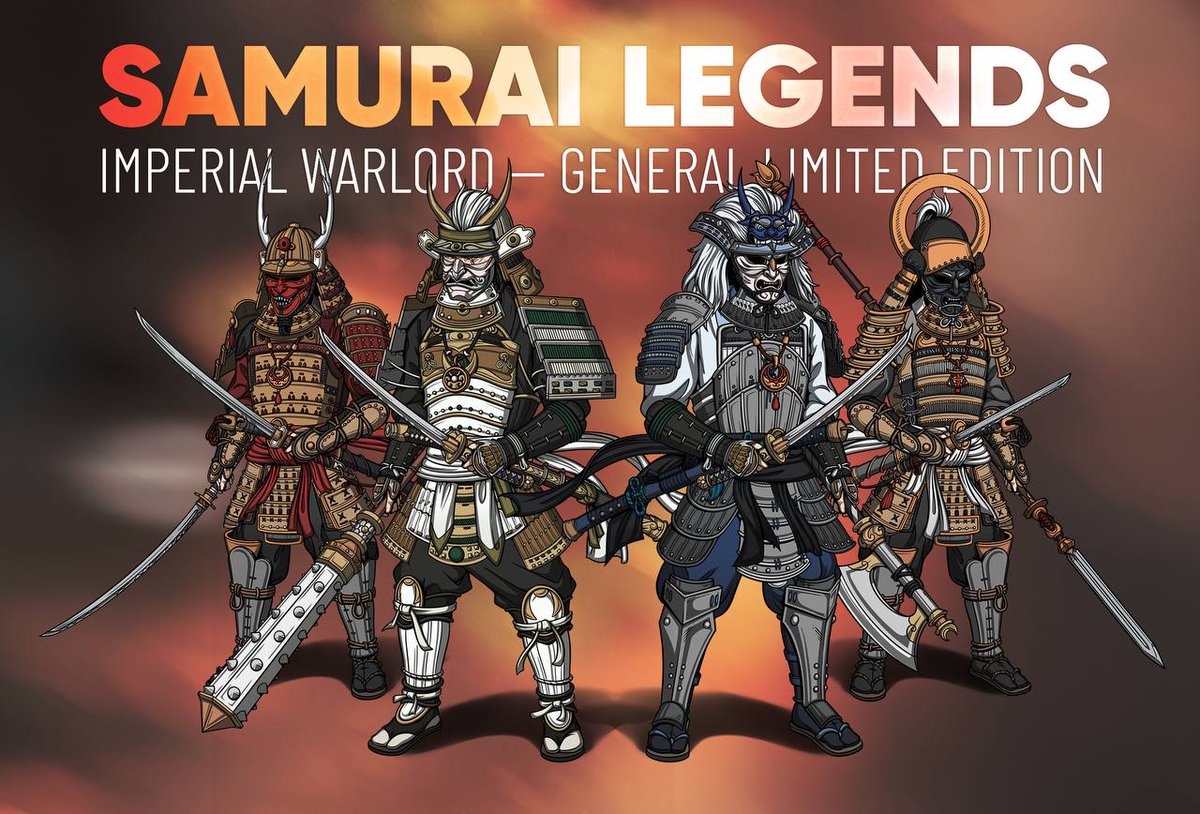 samuraiverse's tweet photo. ⛩️ SHILL TUESDAY ⛩️

The Imperial Warlord Limited Edition NFT Collection is mere days away!

🧨 Like, retweet and comment to blow this tweet up! BOOM! 🤯
🏆 Two lucky contestants win a Limited Edition Wokou Crate! WOWZA! 🤑

#BecomeLegend #BNBChain #NFTGiveaways https://t.co/8iiDD2Ypyx