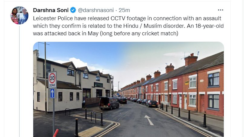 bbc.co.uk/news/uk-englan…

<a href="/darshnasoni/">Darshna Soni</a> 'long before any cricket match' #Leicester has been plagued by unrest for years. Here is a BBC report from 2017. The exact same streets. 

If the horrific May incident is being linked to the unrest surely 2017's unrest should also feature?