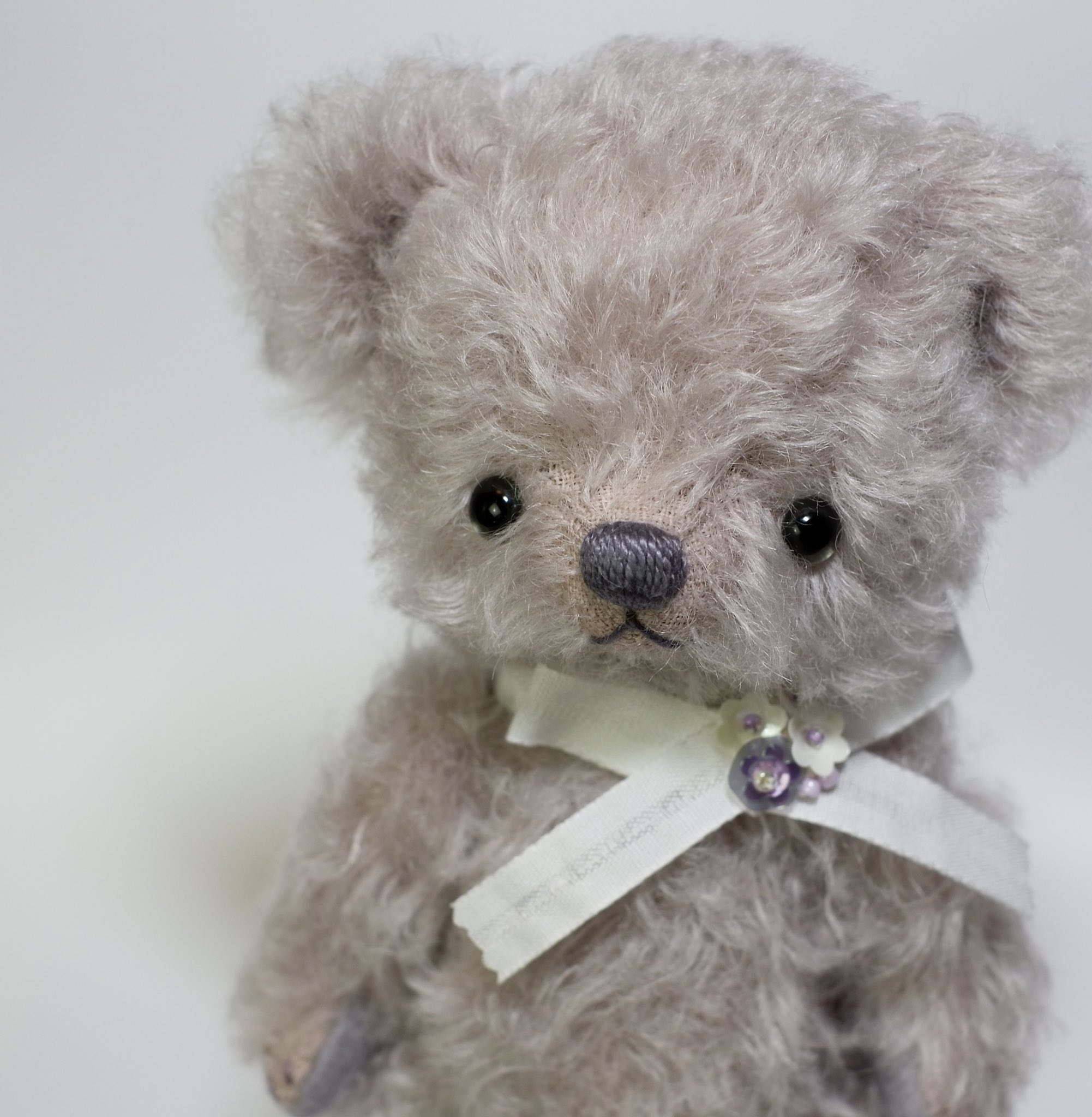 ハンドメイド よくばりぐま 人気作家 テディベア www