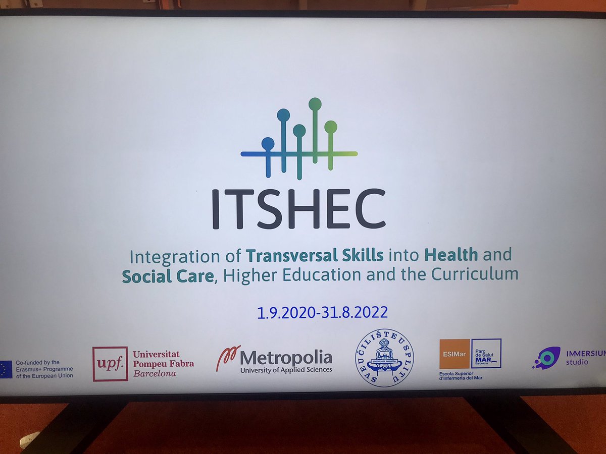 ITSHEC-hankkeeseen liittyvä #metropolia seminaari on valmiina alkamassa. #itshec Oletko mukana? Mielenkiintoisia luentoja tiedossa transversaaleista taidoista sotealalla. #sote