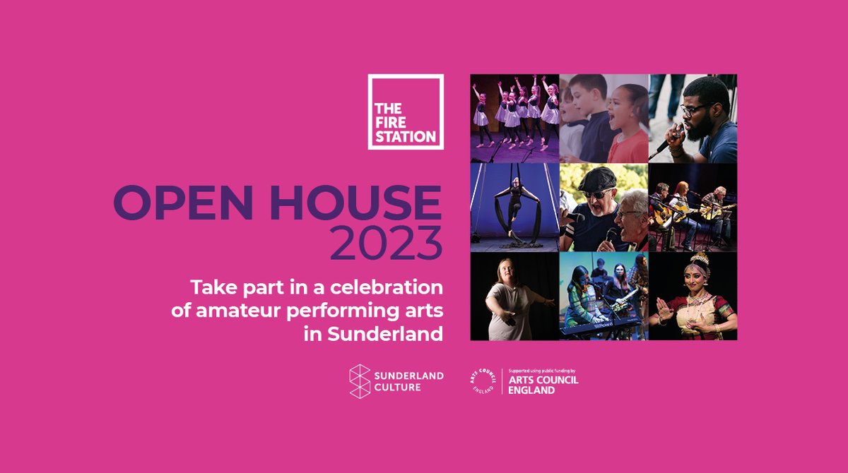FireStationSun's tweet photo. Open House is back in 2023! 🎉

Following on from last year’s brilliant Open House, we are once again throwing our doors open and inviting you or your group to take part in this amazing celebration of talent in our city.

Everyone welcome! Find out more 👇
https://t.co/dunBnMFjXy https://t.co/bAXfg4QRwu