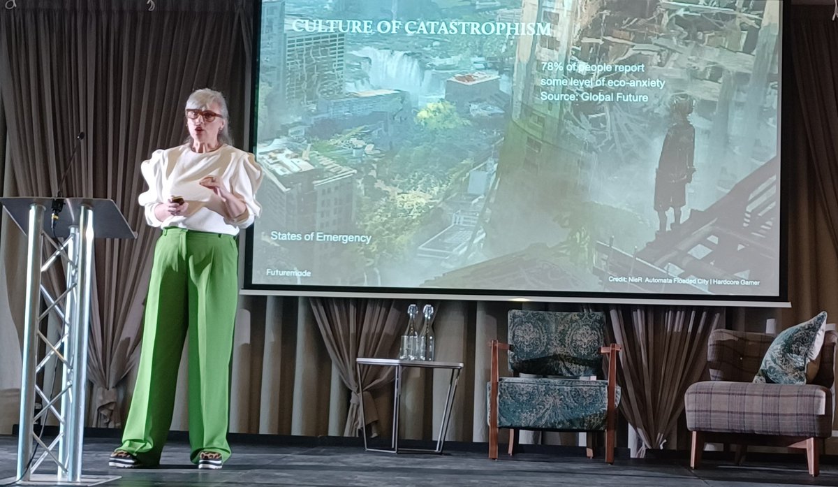 KarenDouglas_NI's tweet photo. Fascinating presentation by Tracey Follows, CEO #FutureMade 
@ANDborough Annual Economic Conference #ANDMarginalGains #AI https://t.co/Q9thL40Zud
