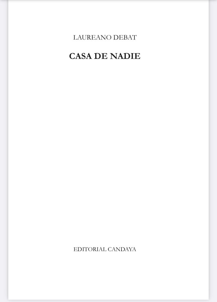 Hoy a imprenta. Muchas gracias <a href="/EdCandaya/">Editorial Candaya</a> y <a href="/EduardoRuiSo/">Eduardo Ruiz Sosa</a>
#CasaDeNadie