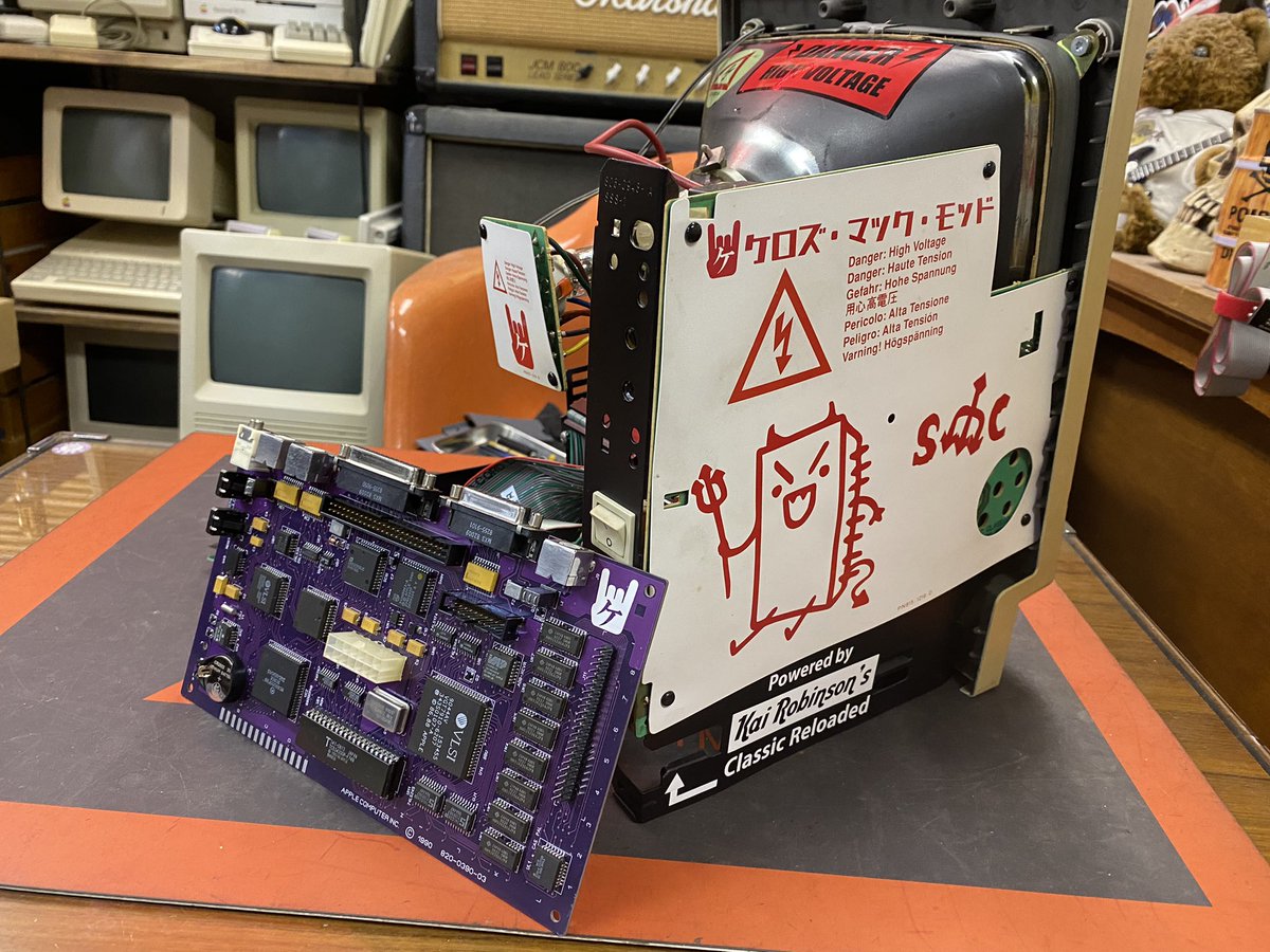 infinity5750's tweet photo. Just finished!!!
#SatanicMacClub #BlueSCSI #Macintosh #KaiRobinson #KerosMacMods #MacEffects https://t.co/NYQZeyPVKl