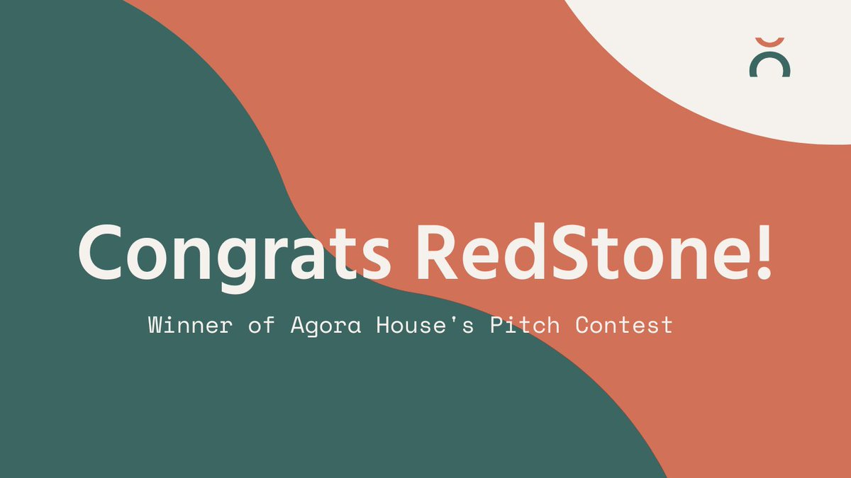 We have a winner! ⚡️ Congrats <a href="/redstone_defi/">RedStone ♦️</a>
 for winning the #AgoraHouse Web3 pitch night 🌴🪩