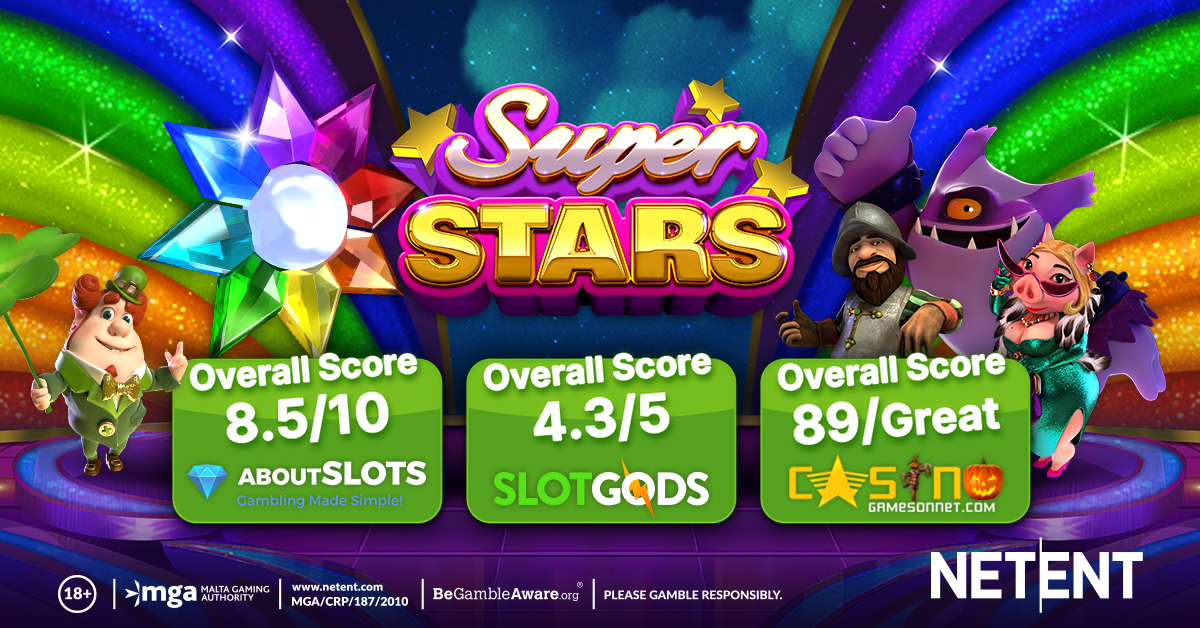 Reviews are in! And they seem pretty positive! Take a spin on NetEnt&#39;s blockbuster release #Superstars™ and let us know what you think!
&#127908; Demo &#128073; 
       
&#128286;