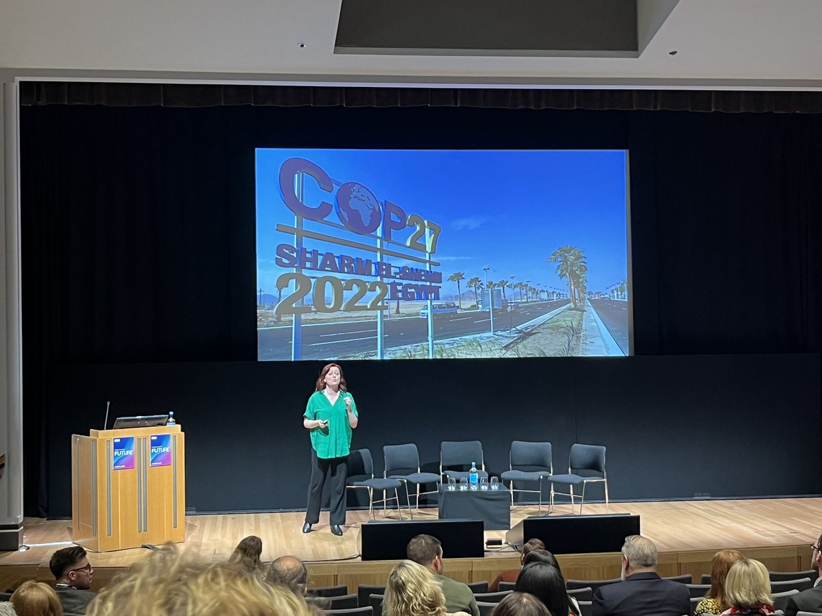 Fantastic opening session of #ciprconf22 by <a href="/GreenSolitaire/">Solitaire Townsend</a>, we have a vital role as communicators to support and influence climate action, feeling empowered and determined to do my part 💪
