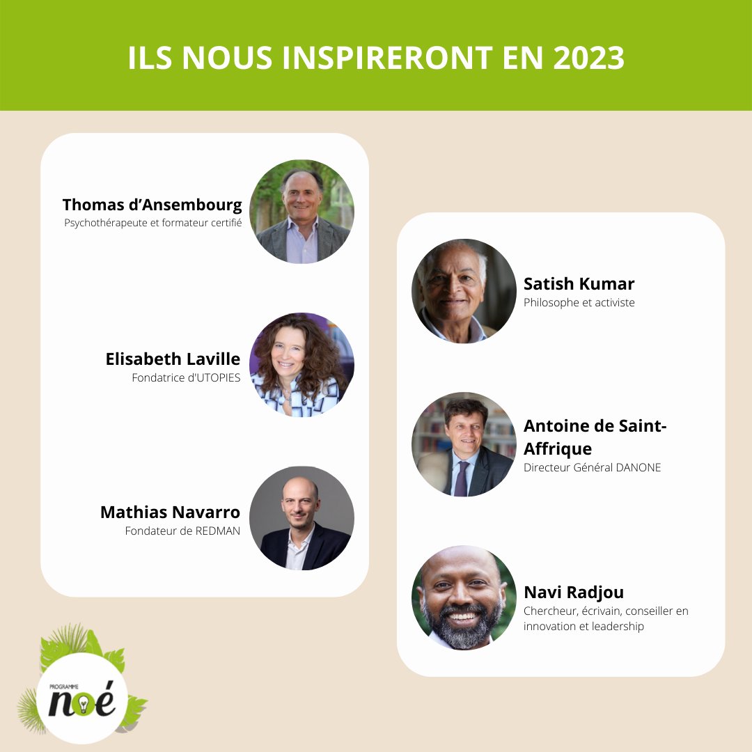 Programme Noé tweet media