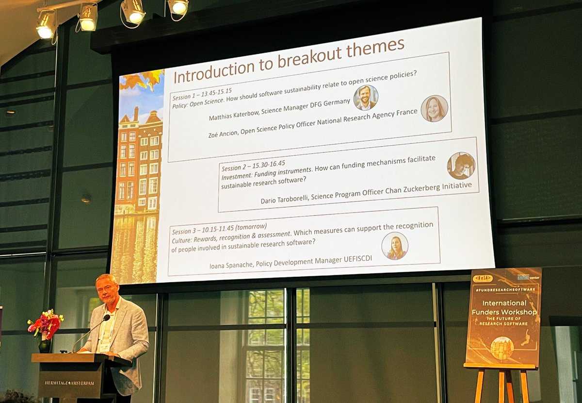 bsaenen's tweet image. Are @ScienceEurope and its members working on research software? Well, just look at the #FundResearchSoftware workshop programme…