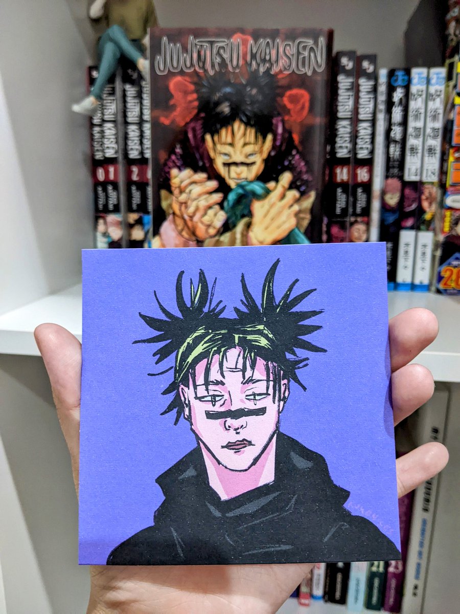 eriyakiii's tweet photo. love seeing one of my fav jjk charas in my sister's art style 😳 thanks for this omg 💜💜💜
artist: @cesdanielle 
#choso https://t.co/CsQBYUL9bv