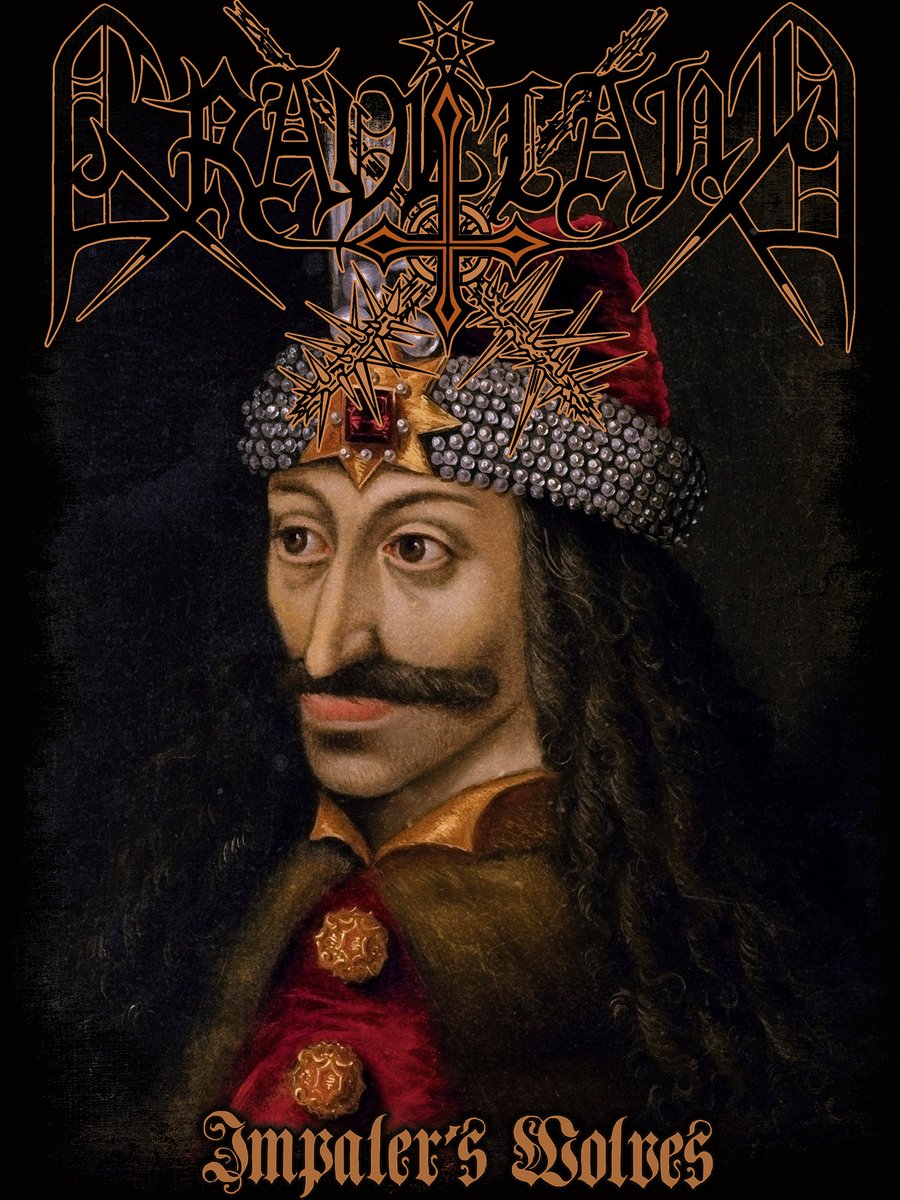 GravelandBand's tweet image. Very soon! T-shirt&apos;s and Long-sleeves &quot;Impaler&apos;s Wolves&quot; 2022!