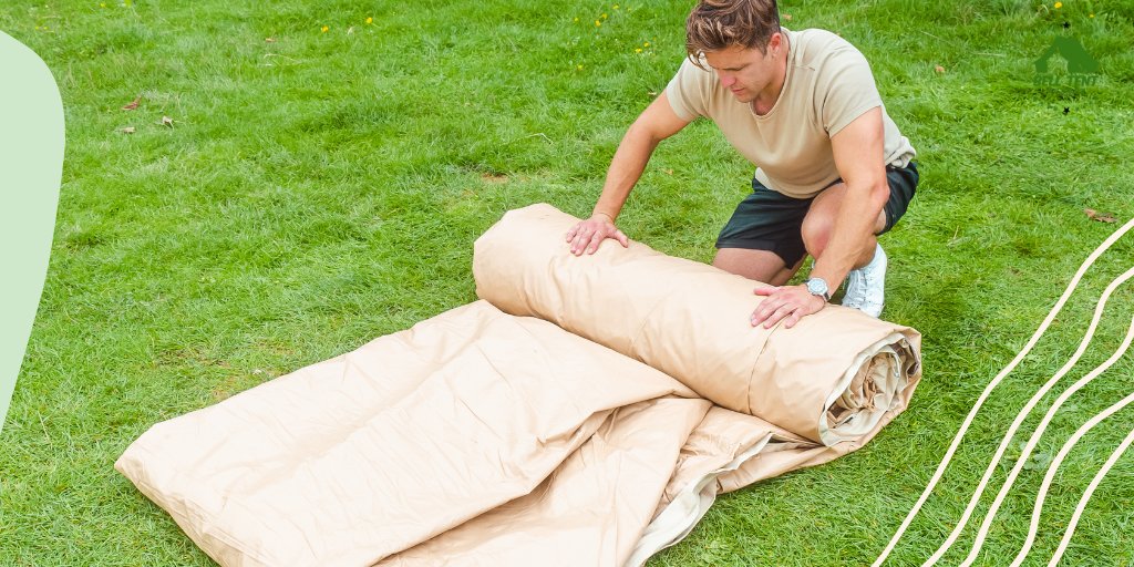 If you're packing away your canvas tent after a long day of adventuring, ensure you are letting it properly dry before storing it. 
 
After use, the best option is to open up your tent and let it breathe! 

Learn more about canvas care on our website 👉  bit.ly/3TwupFa