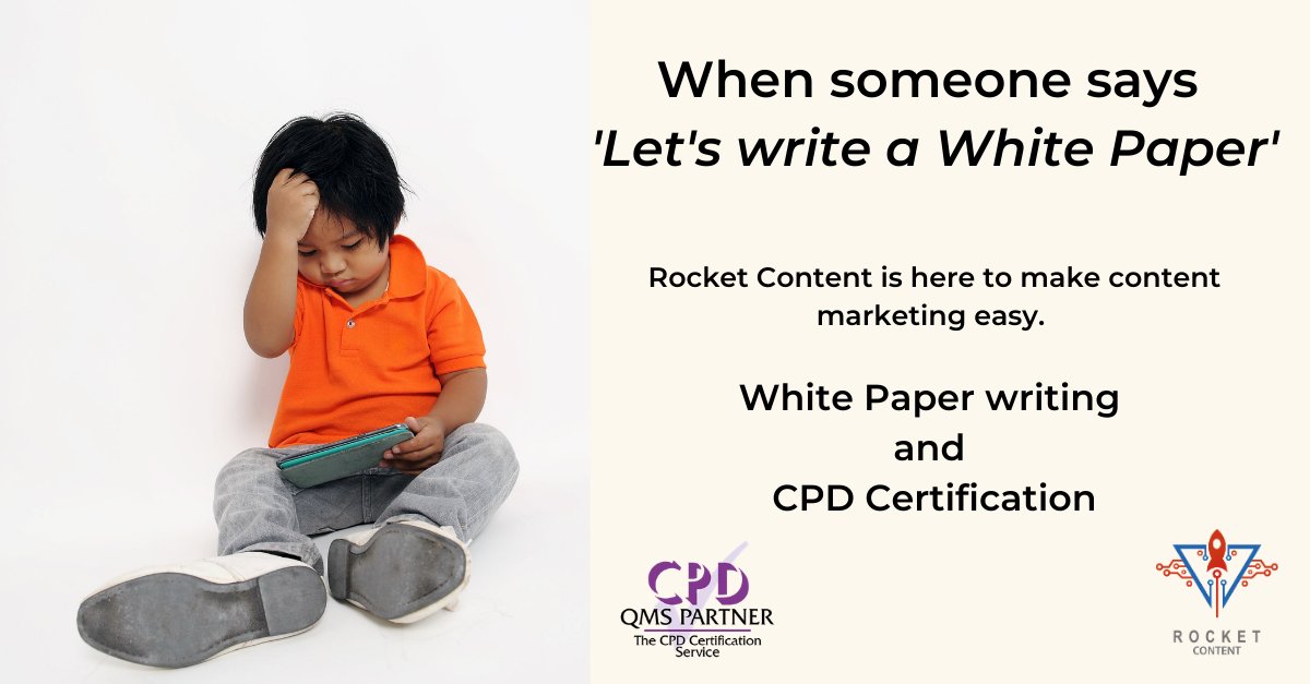 karenkfletcher's tweet photo. CPD Certified White Papers are a great idea to raise your profile with customers – but putting them together is tough. We can help to produce a White Paper and also CPD Certify it for you. https://t.co/Syt9GUU1jW #buildingservicesmarketing #contentmarketing #digitalmarketing https://t.co/czjoKW89hb