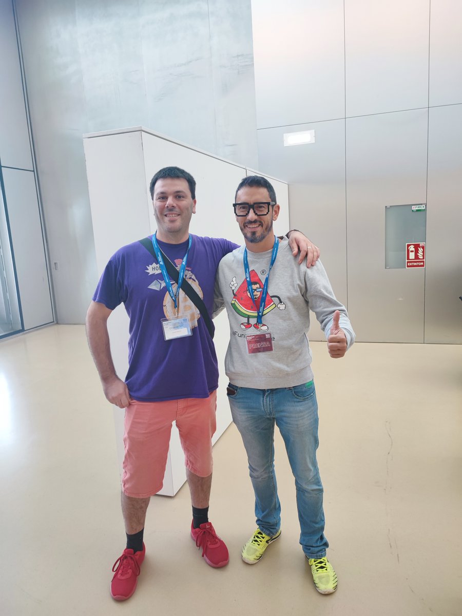 German_D_S's tweet photo. #funontheride @funontheride #Zaragoza #BDZ #Blockchaingaming #BTC Con el GRAN Rodri, aunque no me hizo ni caso, pero lo entiendo, siempre a full! Éxitos y pump para arriba https://t.co/Naes6U08la