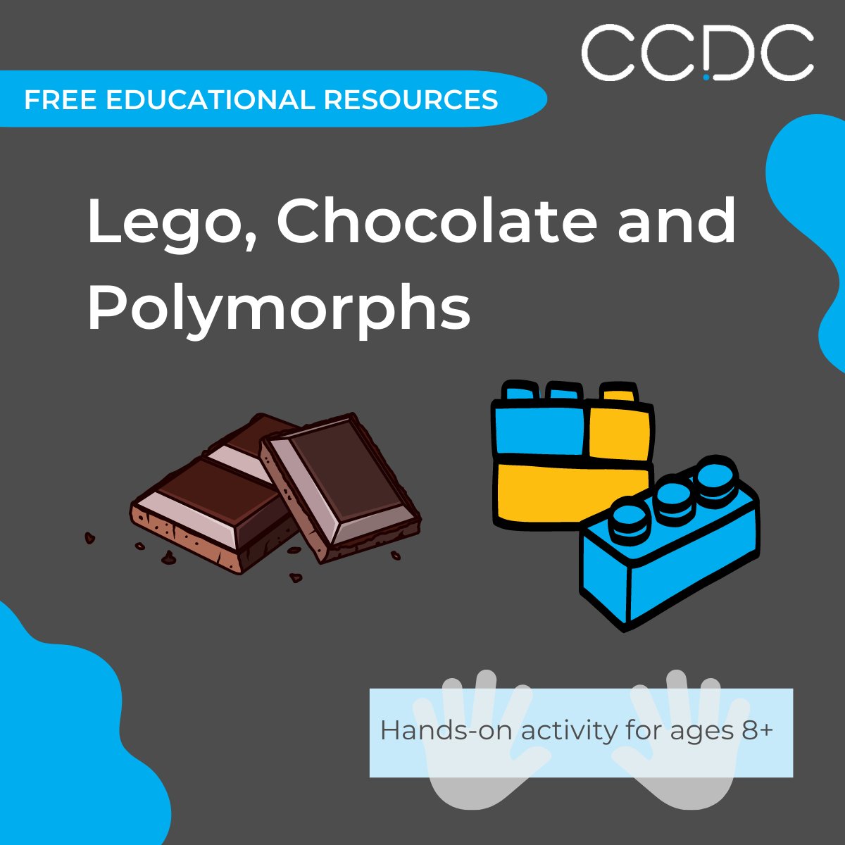 Introduce your kids to the wonders of #crystals with this fun and easy hands-on activity.😀

Grab your Lego and some chocolate to start learning about crystal polymorphs and their stability!🍫 

Download for free 👉 hubs.ly/Q01nqL580

#STEM #learningisfun