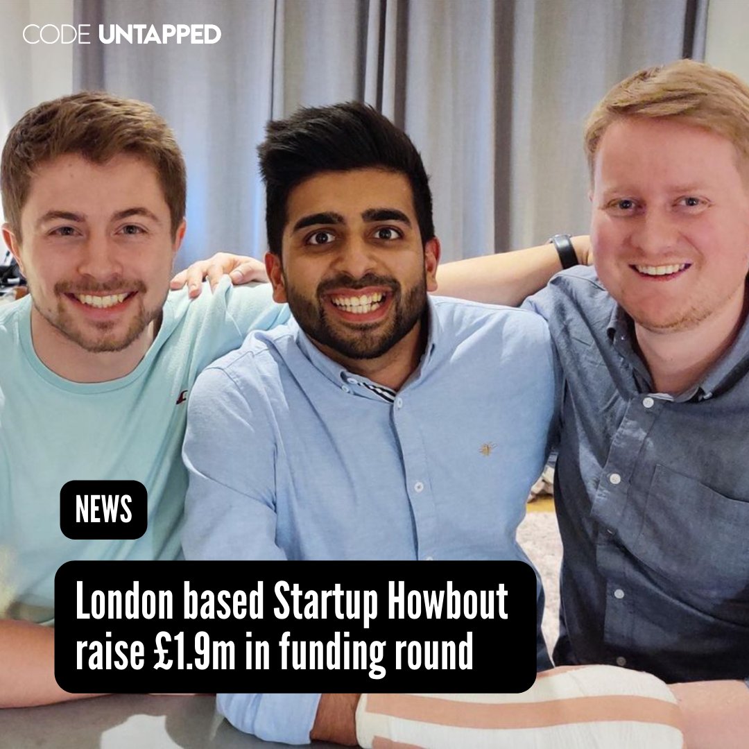 CodeUntapped's tweet photo. Social app Startup Howbout has raised £1.9 million in a funding round.
 
https://t.co/9pIQ05iJqR 
 
#codeuntapped #howbout #news #funding#diversityintech#technology #bameintech https://t.co/HxZurLGN5P