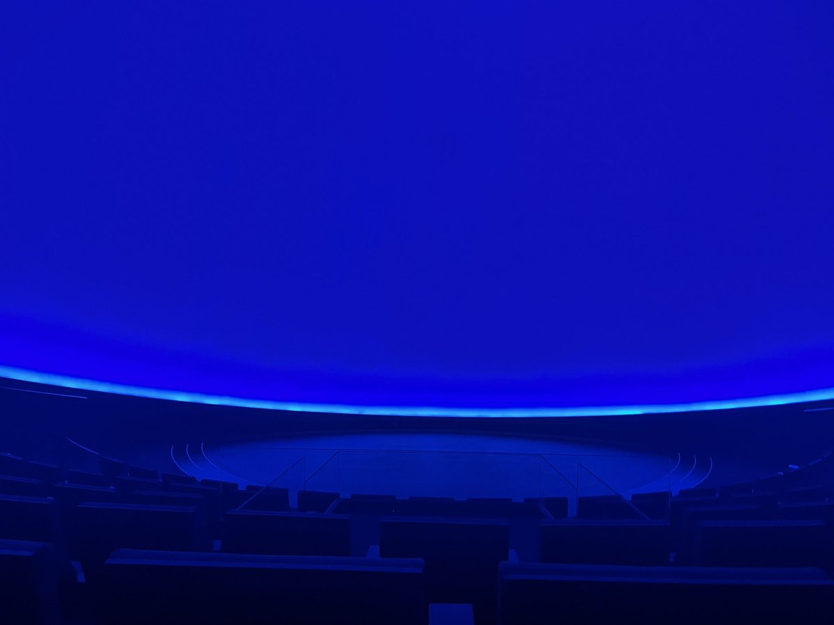 Enjoying my work in the Experimenta. #Science #Fulldome #Gametheatre