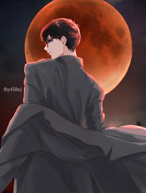 月が綺麗ですねのtwitterイラスト検索結果