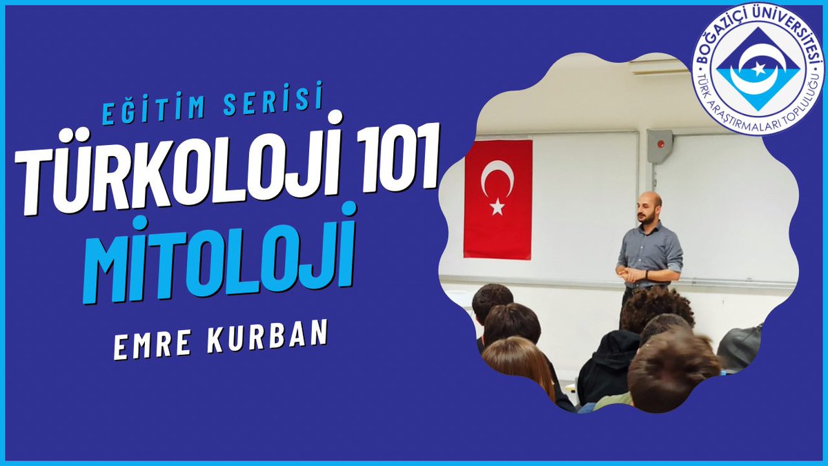İstanbul Üniversitesi Türkiyat Enstitüsünden Emre Kurban hocamızın anlatımıyla düzenlediğimiz Türkoloji 101 eğitim serimizin ilk oturumu olan Mitoloji eğitimimizin kaydına aşağıdaki bağlantıdan ulaşabilirsiniz 👇🏼
youtu.be/CjpJcY8sFtA