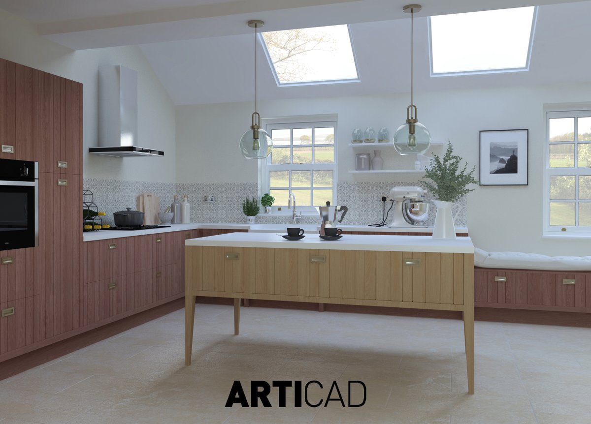 There are new updates available on ArtiCAD's Members Portal for @LochAnnaKitchen Updates include: ✔Lochanna ✔Form by Lochanna Download now and start creating renders just like the one you see here featuring the Tavole Collection in Deep Cherry and Fresh Ginger #kitchengoals