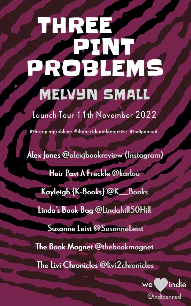 Lindahill50Hill's tweet photo. It's a pleasure to welcome Mel Small @northernholmes to stay in with me to chat all about #ThreePintProblems today https://t.co/rv2tAvpirV @indipenned https://t.co/ys8kR97ElI