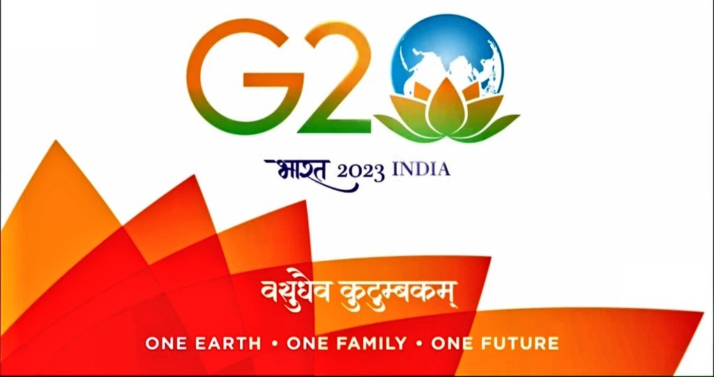 sidhant's tweet photo. Logo for India's G20 presidency launched. https://t.co/EKegHdw1au