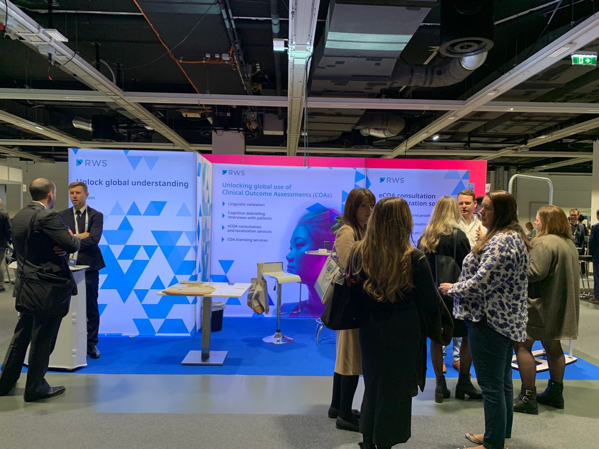 RWSGroup's tweet photo. Day 3 at #ISPOREurope in Vienna!

If you are attending the event come meet with us at booth X2-301. We’ll be happy to talk about how we can support you with your #translations, #linguisticvalidation and #eCOA needs: https://t.co/QhwzgbbHiD https://t.co/DX676MUjFY