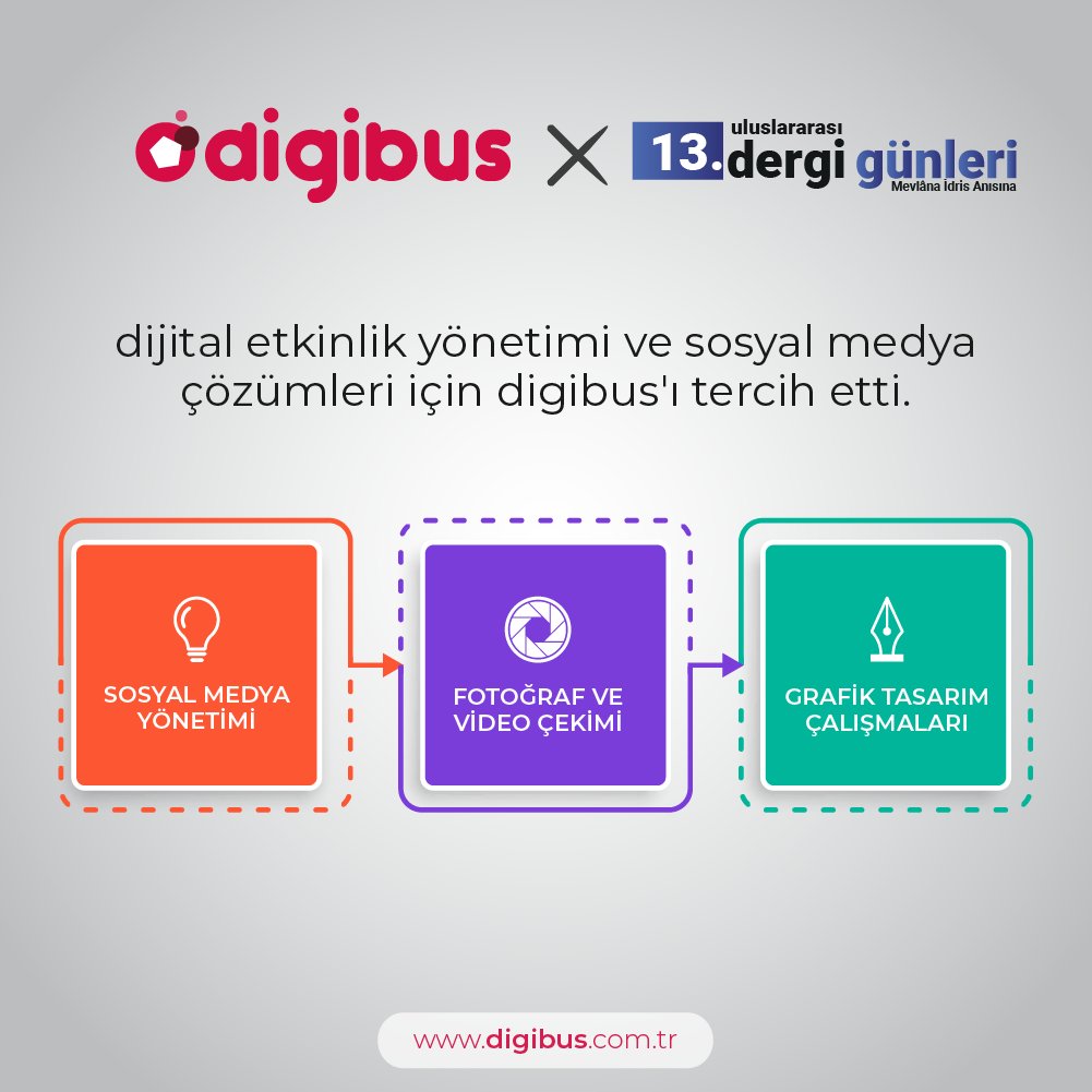 digibuscomtr's tweet photo. on 5 senedir hizmet verdiğimiz 13. Uluslararası Dergi Günleri'nin bu sene de tüm çalışmalarını üstelendik. 👍 Dijital etkinlik yönetimi hakkında detaylı bilgi almak için tıklayın ➡️ https://t.co/USFl5VhRUw

#digibus #eventmanagement #digitalevent #event #sosyalmedya https://t.co/qHIDTjYOFl