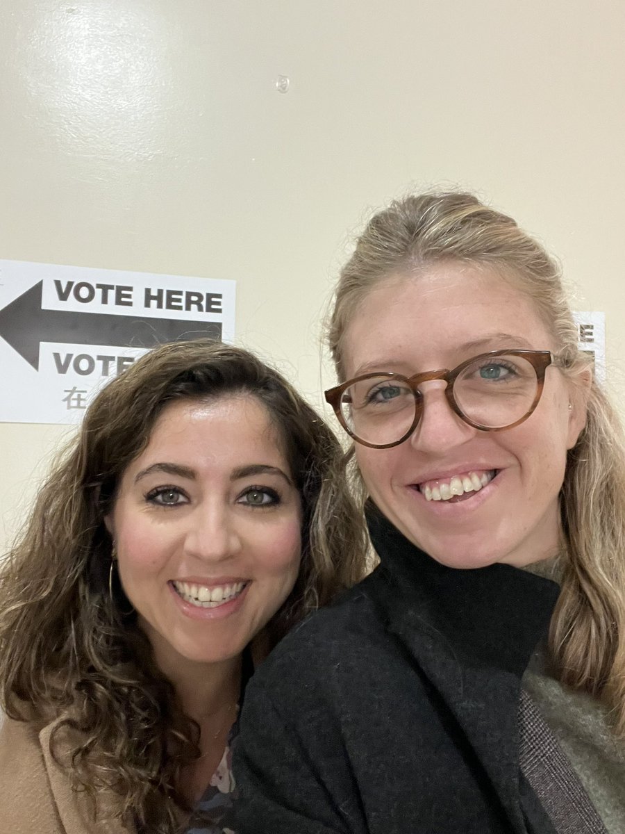 Kicking off E-Day from Bath Avenue in Bensonhurst for voter protection with <a href="/JulES_Lea/">Julia Elmaleh-Sachs</a> 👋🏼